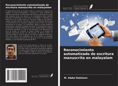 Capa do livro de Reconocimiento automatizado de escritura manuscrita en malayalam 