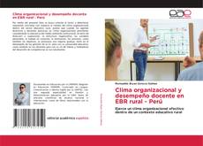 Portada del libro de Clima organizacional y desempeño docente en EBR rural - Perú