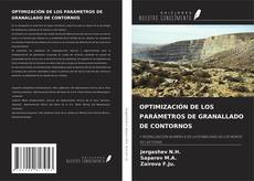 Buchcover von OPTIMIZACIÓN DE LOS PARÁMETROS DE GRANALLADO DE CONTORNOS
