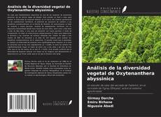 Couverture de Análisis de la diversidad vegetal de Oxytenanthera abyssinica