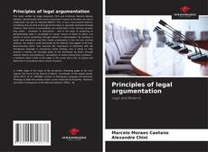 Bookcover of Principles of legal argumentation