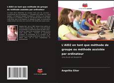 Portada del libro de L'AID2 en tant que méthode de groupe ou méthode assistée par ordinateur