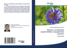 Portada del libro de Buxoro va Vohasida asalarichilikni rivojlantirish asoslari