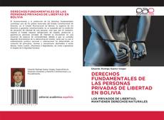 Portada del libro de DERECHOS FUNDAMENTALES DE LAS PERSONAS PRIVADAS DE LIBERTAD EN BOLIVIA
