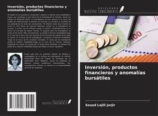 Buchcover von Inversión, productos financieros y anomalías bursátiles