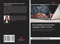 Bookcover of The Simplified Closed Stock Company (SACS) in Peru