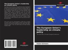Bookcover of The European Union’s leadership on climate policy