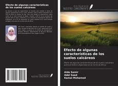 Copertina di Efecto de algunas características de los suelos calcáreos