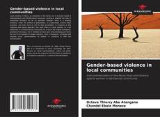 Capa do livro de Gender-based violence in local communities 