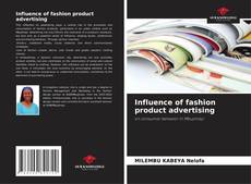 Influence of fashion product advertising kitap kapağı