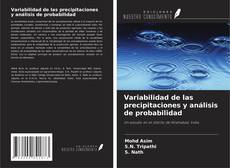 Portada del libro de Variabilidad de las precipitaciones y análisis de probabilidad