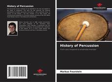 Bookcover of History of Percussion