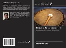 Historia de la percusión kitap kapağı
