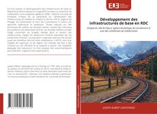Couverture de Développement des infrastructures de base en RDC