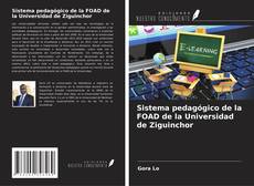 Buchcover von Sistema pedagógico de la FOAD de la Universidad de Ziguinchor