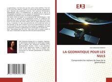 Couverture de LA GEOMATIQUE POUR LES NULS