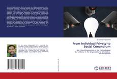 Portada del libro de From Individual Privacy to Social Conundrum