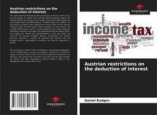 Bookcover of Austrian restrictions on the deduction of interest