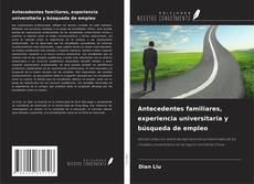 Buchcover von Antecedentes familiares, experiencia universitaria y búsqueda de empleo