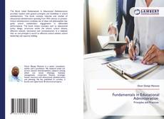 Capa do livro de Fundamentals in Educational Administration 