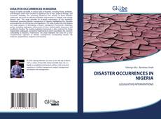 Copertina di DISASTER OCCURRENCES IN NIGERIA