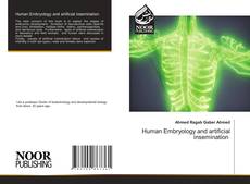 Bookcover of Human Embryology and artificial insemination