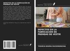 Buchcover von DEFECTOS EN LA FABRICACIÓN DE PRENDAS DE VESTIR
