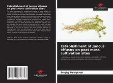 Capa do livro de Establishment of Juncus effusus on peat moss cultivation sites 