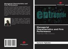 Copertina di Managerial Characteristics and Firm Performance