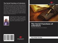 Bookcover of The Social Functions of Literature