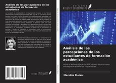Обложка Análisis de las percepciones de los estudiantes de formación académica