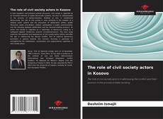 Bookcover of The role of civil society actors in Kosovo