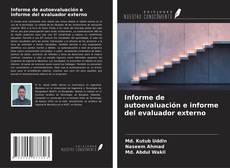 Informe de autoevaluación e informe del evaluador externo kitap kapağı