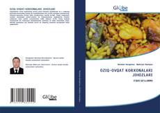 Capa do livro de OZIQ-OVQAT KORXONALARI JIHOZLARI 
