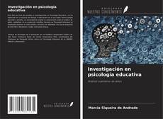 Buchcover von Investigación en psicología educativa