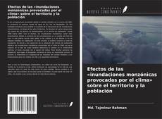 Copertina di Efectos de las «inundaciones monzónicas provocadas por el clima» sobre el territorio y la población