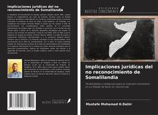 Copertina di Implicaciones jurídicas del no reconocimiento de Somalilandia