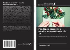 Buchcover von Feedback correctivo escrito automatizado 13-15