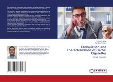 Bookcover of Formulation and Characterization of Herbal Cigarettes