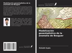 Copertina di Modelización geoestadística de la anomalía de Bouguer