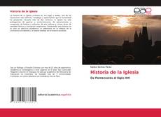 Portada del libro de Historia de la Iglesia