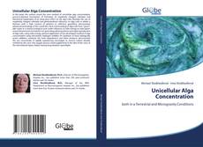 Unicellular Alga Concentration kitap kapağı