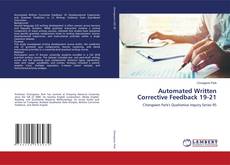 Borítókép a  Automated Written Corrective Feedback 19-21 - hoz