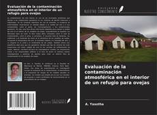 Buchcover von Evaluación de la contaminación atmosférica en el interior de un refugio para ovejas