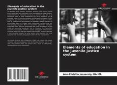 Bookcover of Elements of education in the juvenile justice system