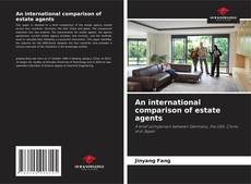 Portada del libro de An international comparison of estate agents