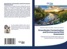 Portada del libro de Groundwater Contamination and Environmental Risk Assessment
