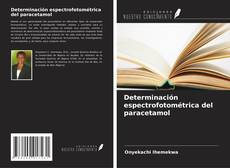 Couverture de Determinación espectrofotométrica del paracetamol