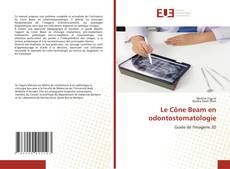 Portada del libro de Le Cône Beam en odontostomatologie