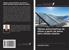 Buchcover von Obleas policristalinas de silicio a partir de polvo para células solares